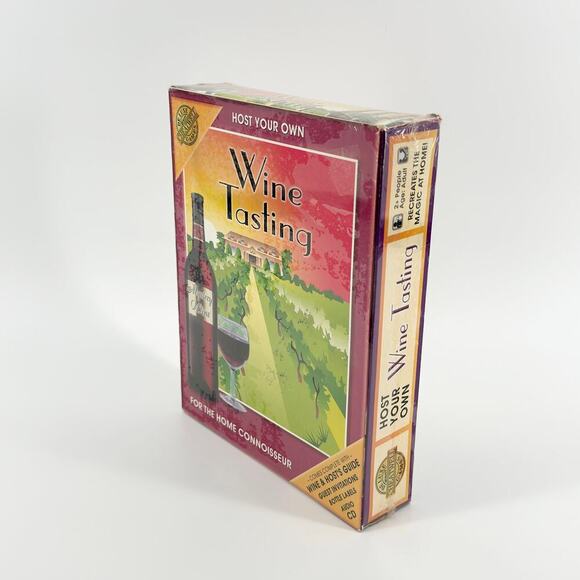 Host Your Own Wine Tasting Party Game - Perfect for Wine Lovers - New Sealed Box - Picture 3 of 6